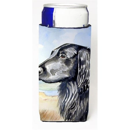 Carolines Treasures 7064MUK Flat Coated Retriever Michelob Ultra Bottle Sleeves For Slim Cans 12 Oz.